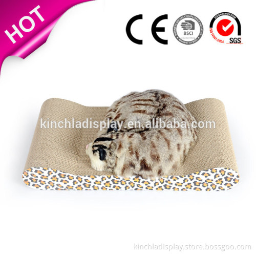 Bone Shape Recycled Paper Material Cardboard Cat Scratching